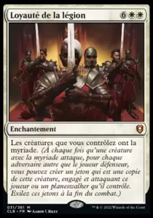 Commander Légendes - Dungeons & Dragons : La bataille de la porte de Baldur - Loyauté de la légion