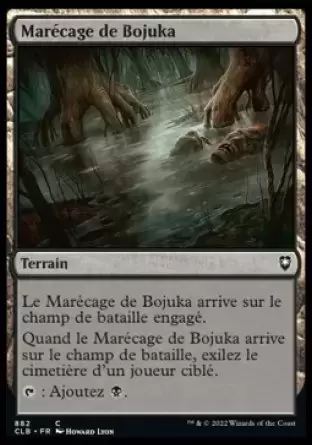 Commander Légendes - Dungeons & Dragons : La bataille de la porte de Baldur - Marécage de Bojuka