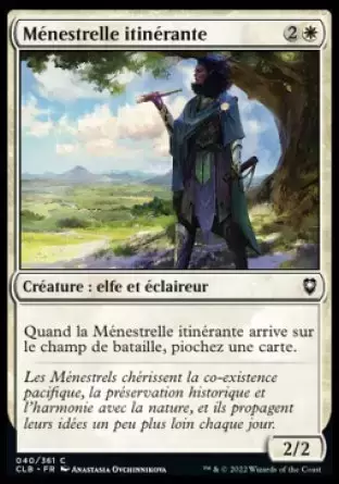 Commander Légendes - Dungeons & Dragons : La bataille de la porte de Baldur - Ménestrelle itinérante