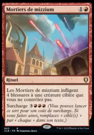 Commander Légendes - Dungeons & Dragons : La bataille de la porte de Baldur - Mortiers de mizzium