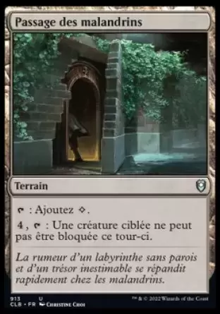 Commander Légendes - Dungeons & Dragons : La bataille de la porte de Baldur - Passage des malandrins