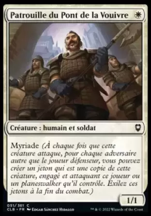 Commander Légendes - Dungeons & Dragons : La bataille de la porte de Baldur - Patrouille du Pont de la Vouivre