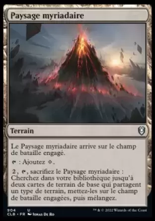Commander Légendes - Dungeons & Dragons : La bataille de la porte de Baldur - Paysage myriadaire