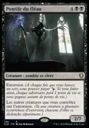 Commander Légendes - Dungeons & Dragons : La bataille de la porte de Baldur - Pontife du fléau