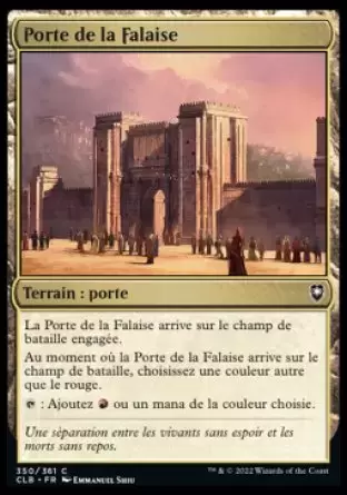 Commander Légendes - Dungeons & Dragons : La bataille de la porte de Baldur - Porte de la Falaise