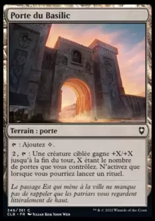 Commander Légendes - Dungeons & Dragons : La bataille de la porte de Baldur - Porte du Basilic
