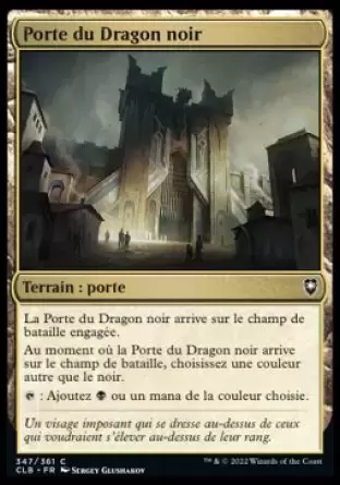 Commander Légendes - Dungeons & Dragons : La bataille de la porte de Baldur - Porte du Dragon noir