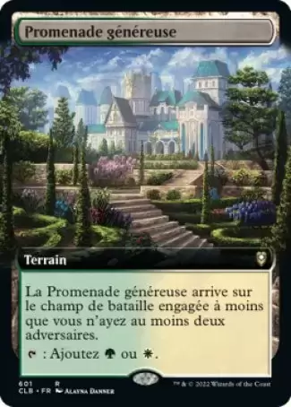 Commander Légendes - Dungeons & Dragons : La bataille de la porte de Baldur - Promenade généreuse