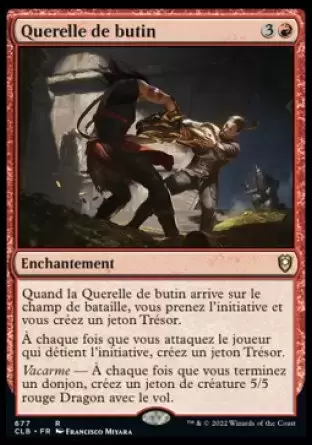 Commander Légendes - Dungeons & Dragons : La bataille de la porte de Baldur - Querelle de butin