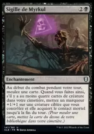 Commander Légendes - Dungeons & Dragons : La bataille de la porte de Baldur - Sigille de Myrkul