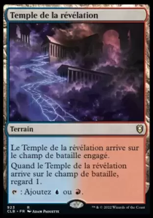 Commander Légendes - Dungeons & Dragons : La bataille de la porte de Baldur - Temple de la révélation