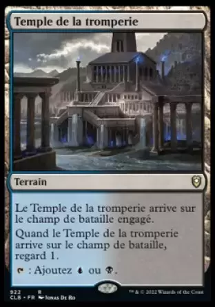 Commander Légendes - Dungeons & Dragons : La bataille de la porte de Baldur - Temple de la tromperie