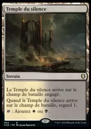 Commander Légendes - Dungeons & Dragons : La bataille de la porte de Baldur - Temple du silence