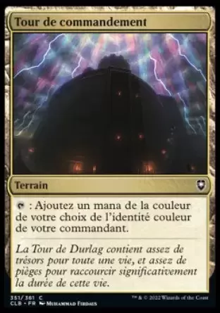 Commander Légendes - Dungeons & Dragons : La bataille de la porte de Baldur - Tour de commandement