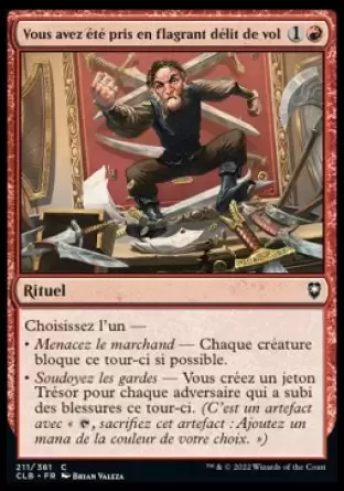 Commander Légendes - Dungeons & Dragons : La bataille de la porte de Baldur - Vous avez été pris en flagrant délit de vol
