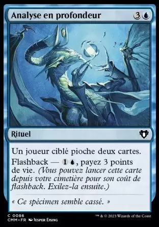 Commander MASTERS - Analyse en profondeur