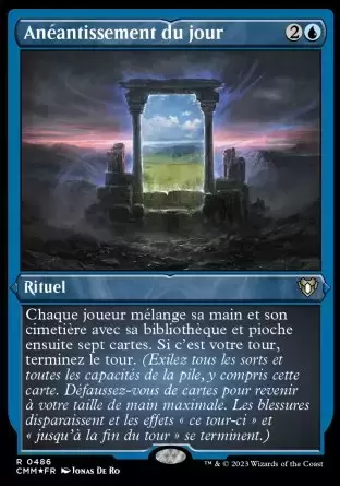 Commander MASTERS - Anéantissement du jour