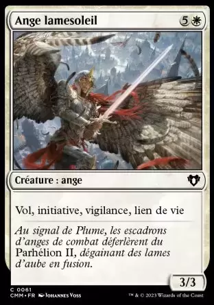 Commander MASTERS - Ange lamesoleil