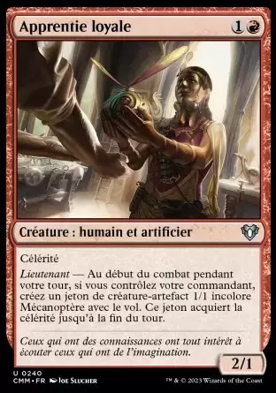 Commander MASTERS - Apprentie loyale
