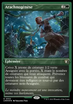Commander MASTERS - Arachnogénèse