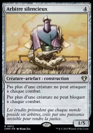 Commander MASTERS - Arbitre silencieux