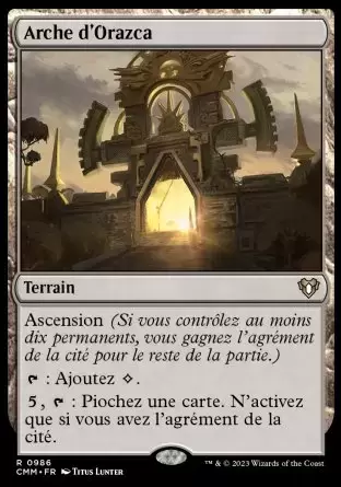 Commander MASTERS - Arche d\'Orazca