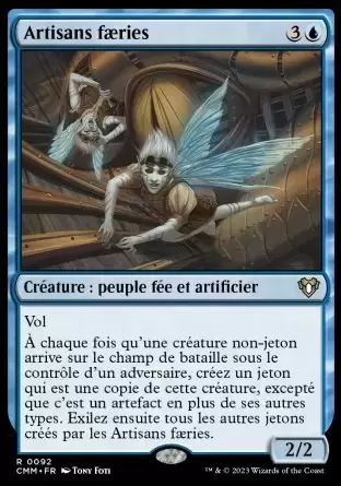 Commander MASTERS - Artisans færies