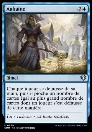 Commander MASTERS - Aubaine