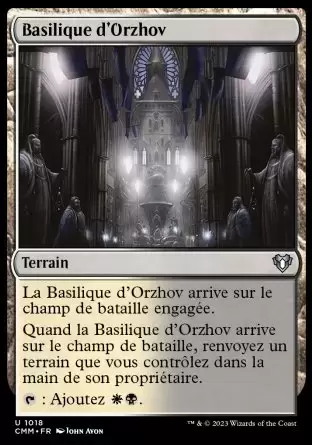 Commander MASTERS - Basilique d\'Orzhov