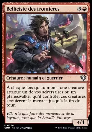 Commander MASTERS - Belliciste des frontières