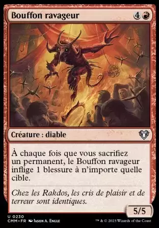 Commander MASTERS - Bouffon ravageur