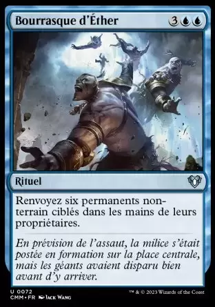 Commander MASTERS - Bourrasque d\'Éther