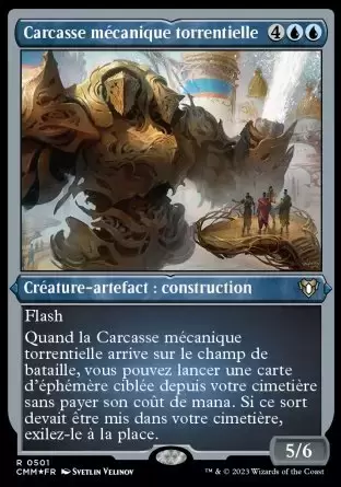 Commander MASTERS - Carcasse mécanique torrentielle