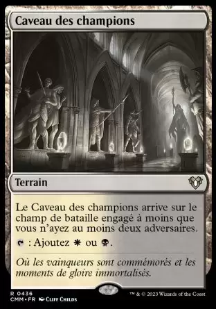 Commander MASTERS - Caveau des champions