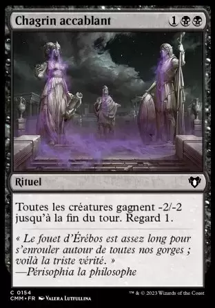Commander MASTERS - Chagrin accablant