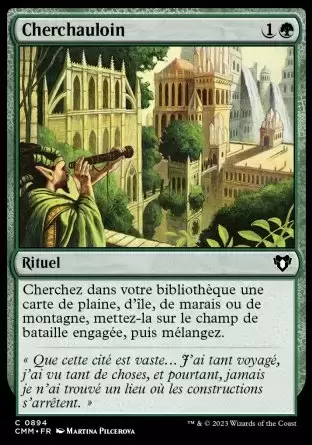 Commander MASTERS - Cherchauloin