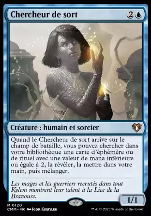 Commander MASTERS - Chercheur de sort