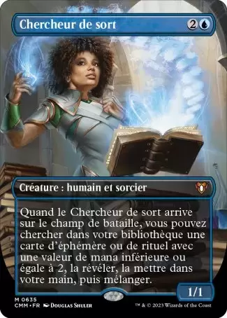 Commander MASTERS - Chercheur de sort