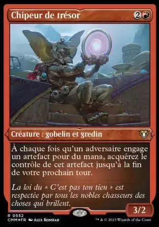 Commander MASTERS - Chipeur de trésor