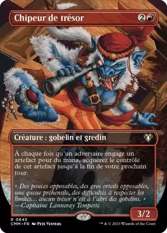 Commander MASTERS - Chipeur de trésor