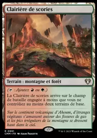 Commander MASTERS - Clairière de scories
