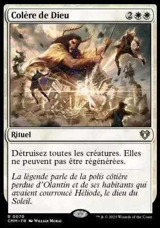 Commander MASTERS - Colère de Dieu