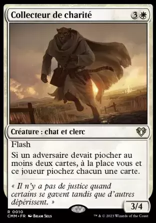 Commander MASTERS - Collecteur de charité