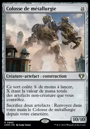 Commander MASTERS - Colosse de métallurgie