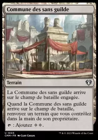 Commander MASTERS - Commune des sans guilde