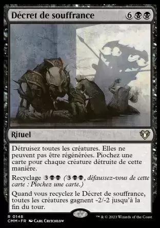 Commander MASTERS - Décret de souffrance