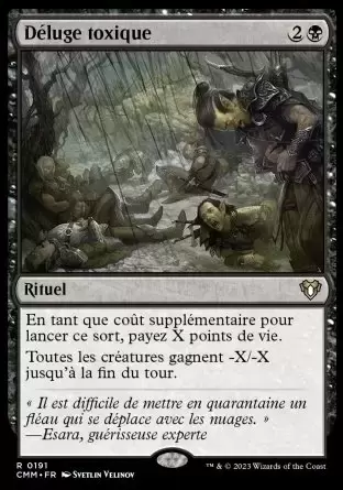 Commander MASTERS - Déluge toxique