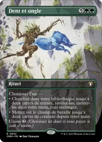 Commander MASTERS - Dent et ongle
