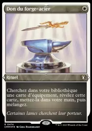Commander MASTERS - Don du forge-acier