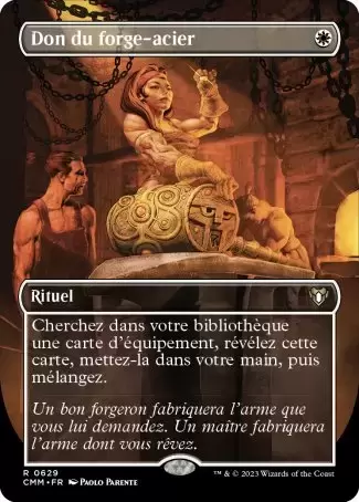Commander MASTERS - Don du forge-acier